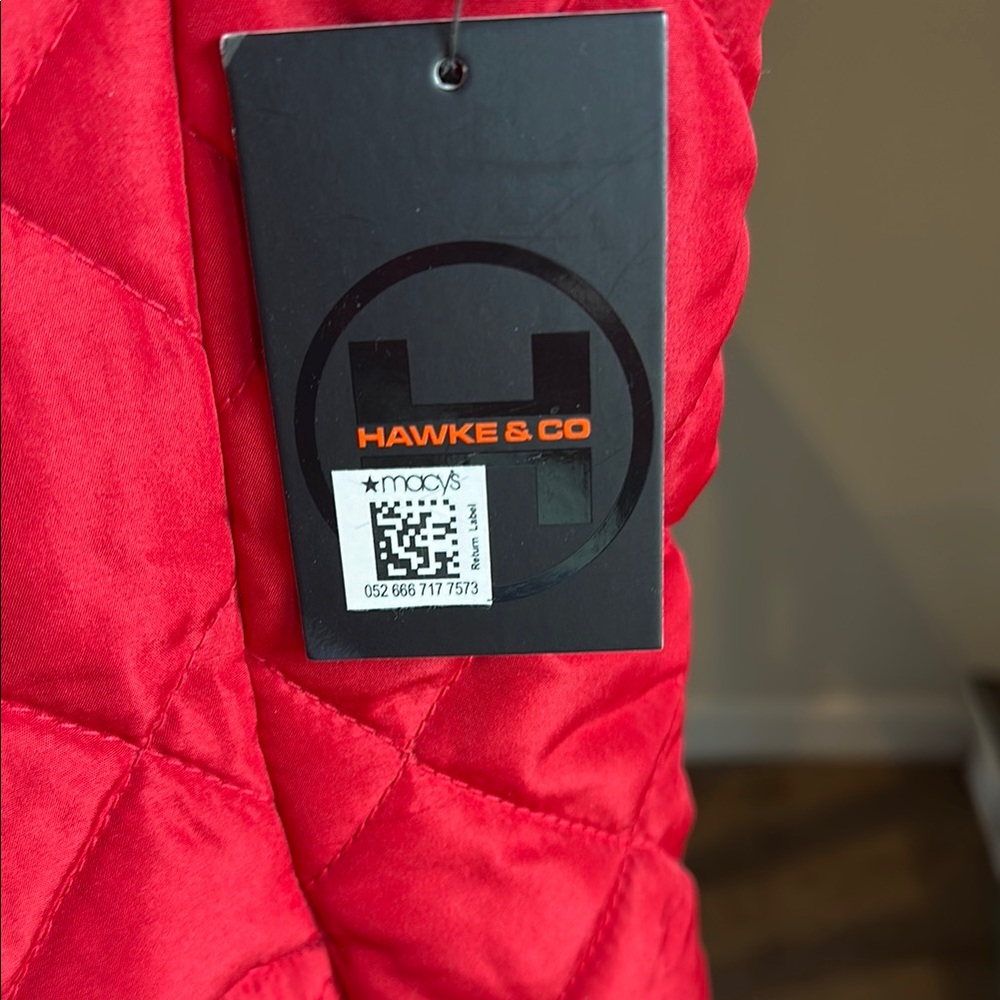 Red Quilted Vest - Picture 3 of 6
